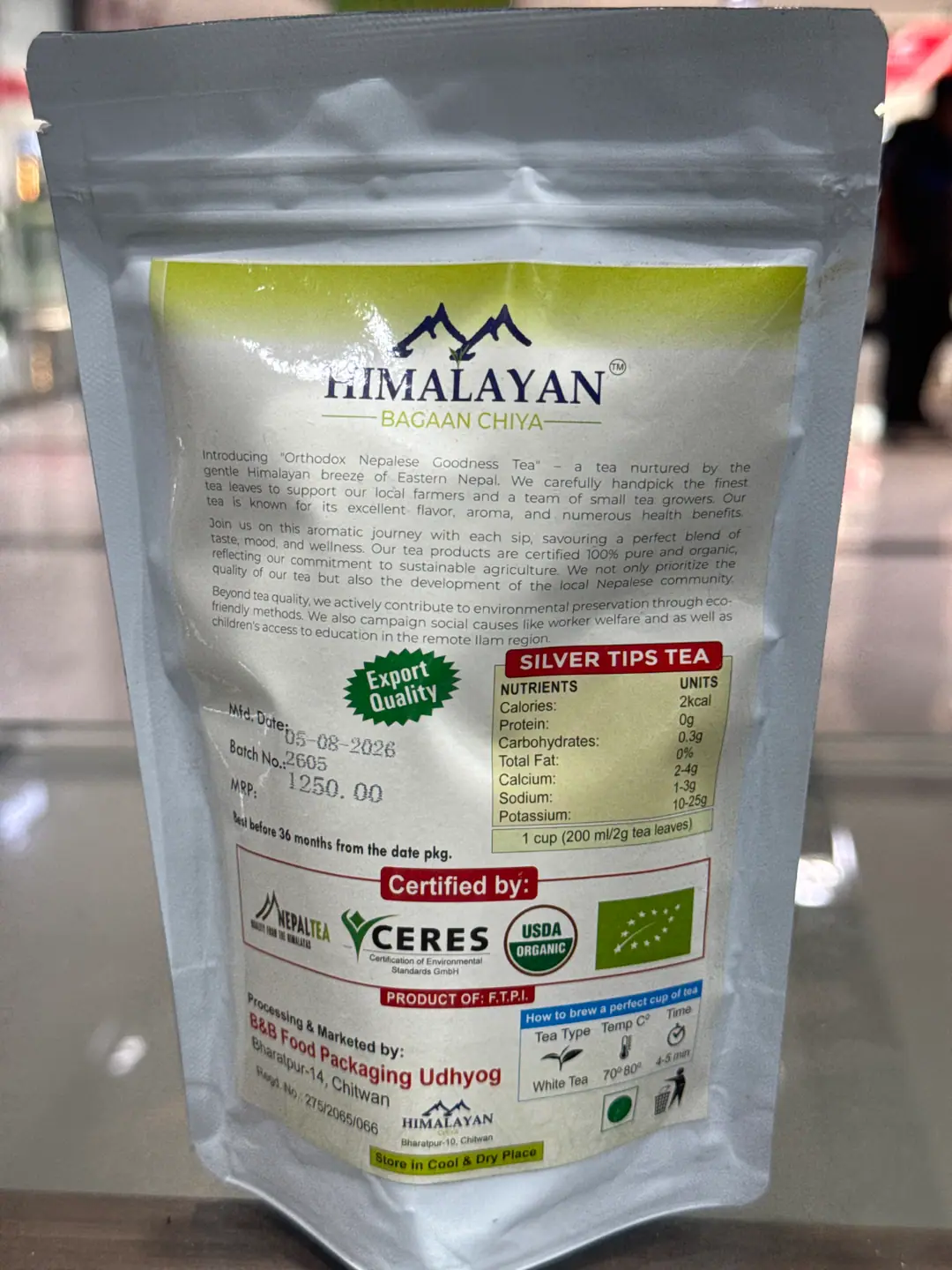 Silver Tips Tea Himalayan Bagan Chiya — view 3