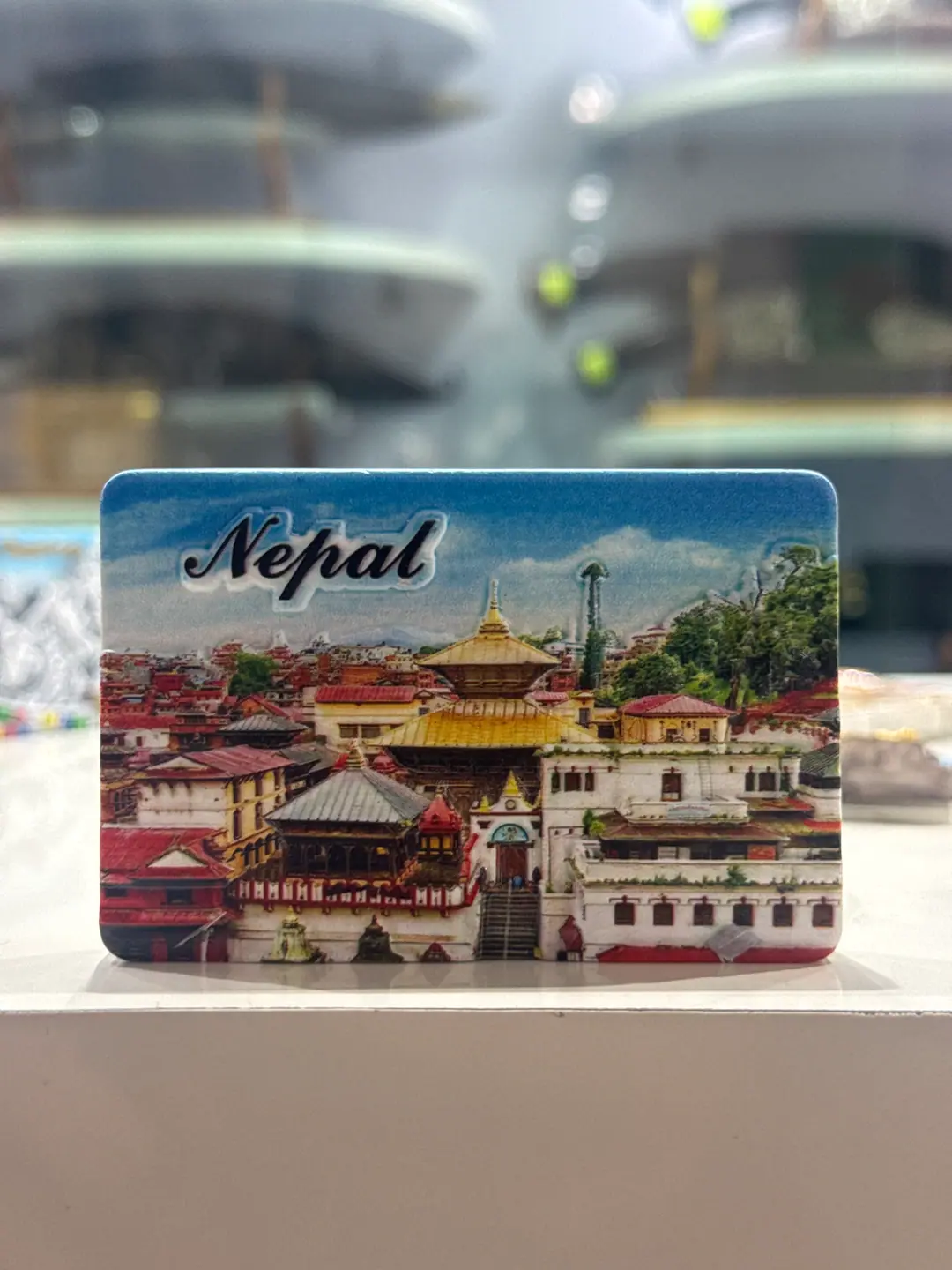 Pasupatinath Nepal Fridge Magnet — view 2