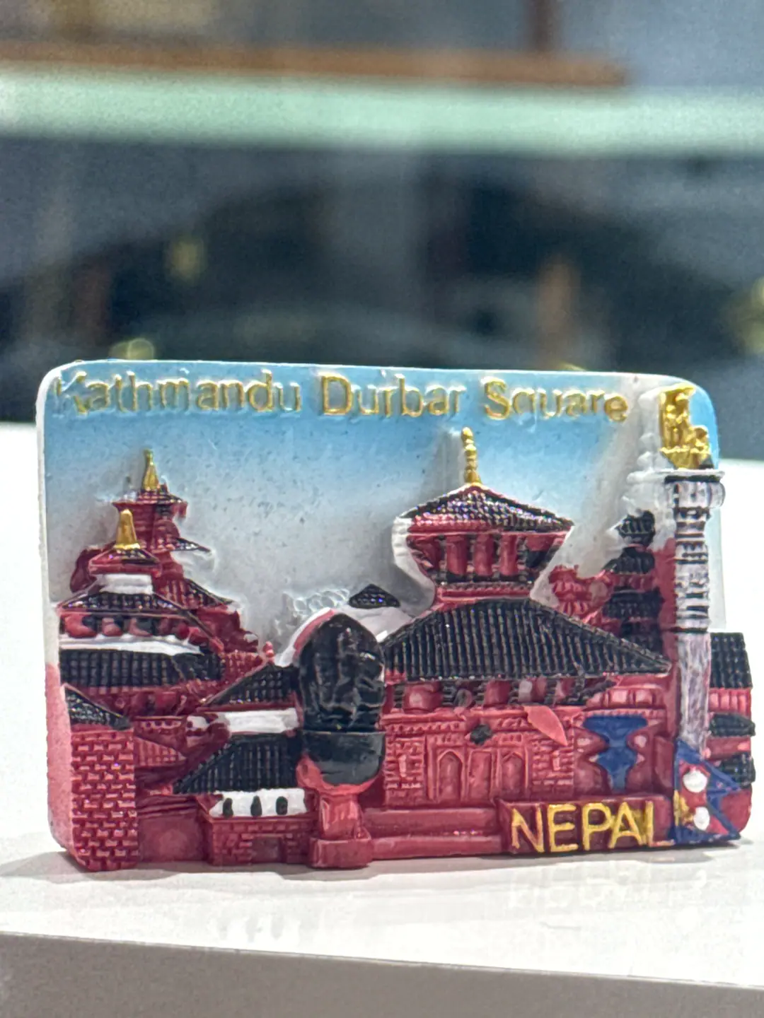 Kathamandu Durban Square Fridge Magnet — view 4