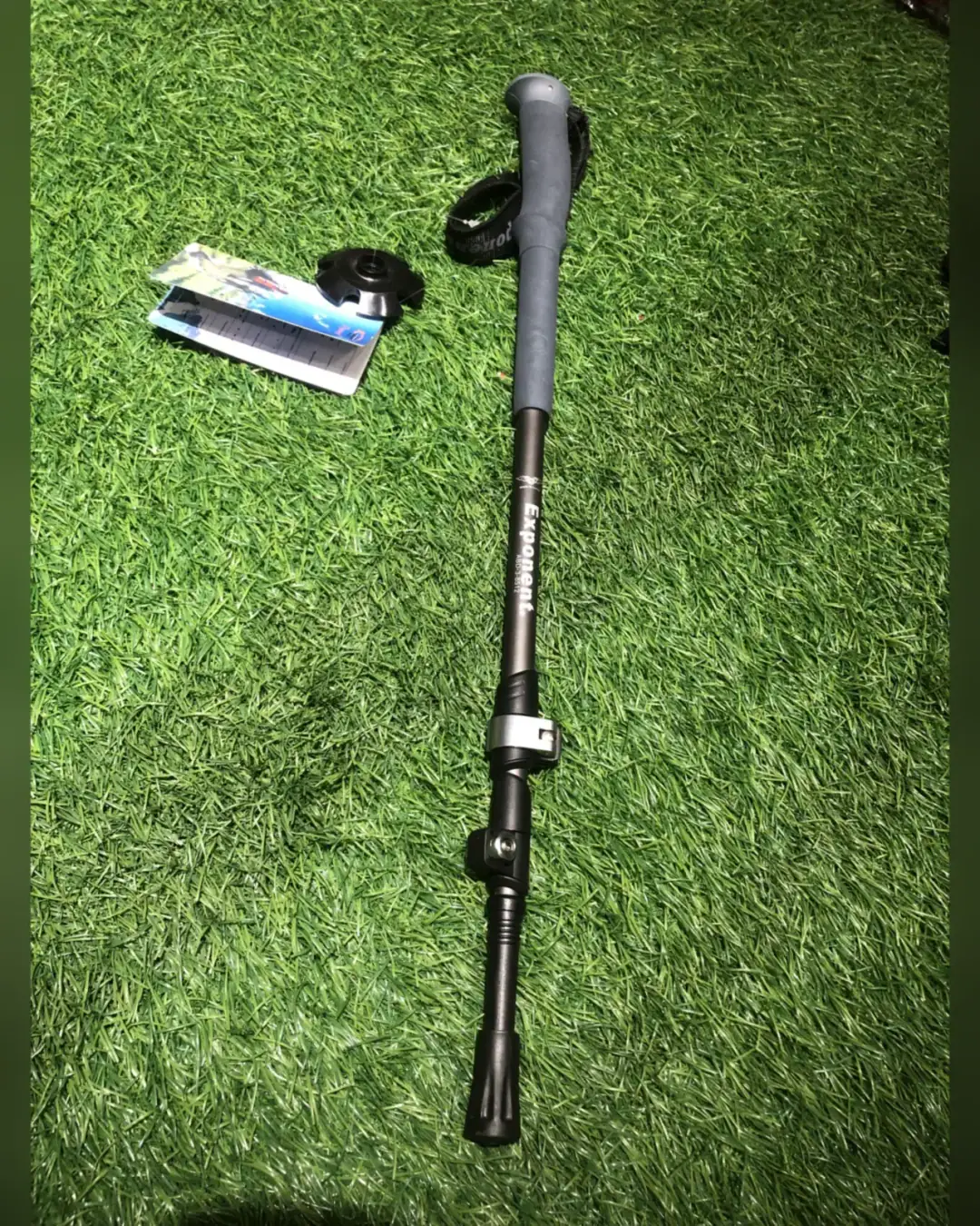 Exponent Flip-Lock Trekking Pole — Grey — view 3