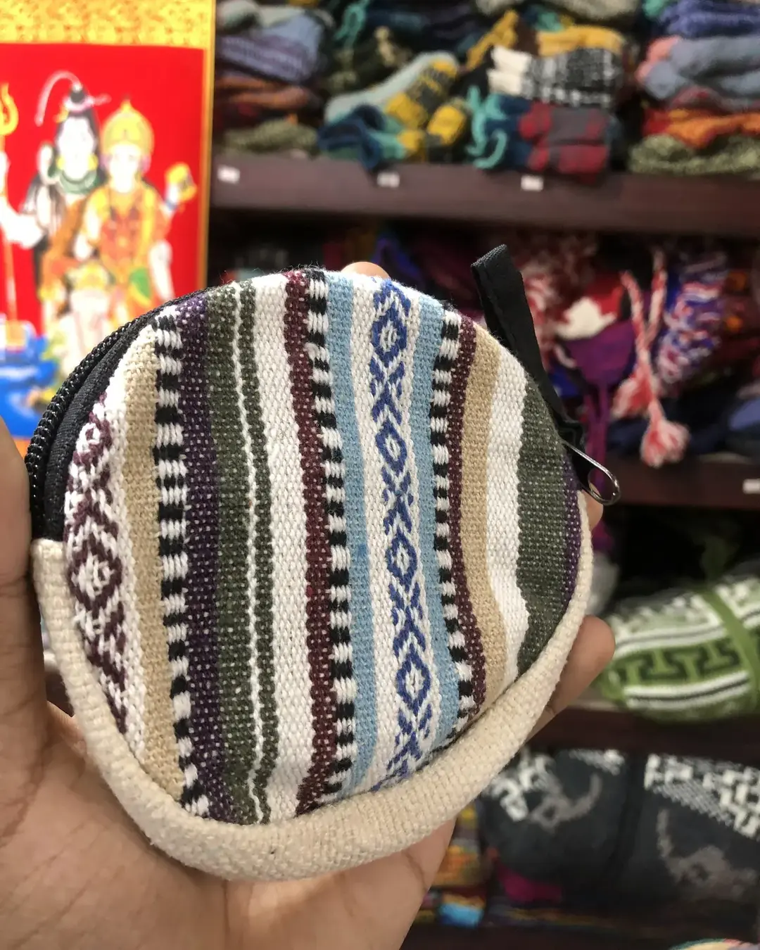 Hemp & Gheri Round Coin Purse — view 11