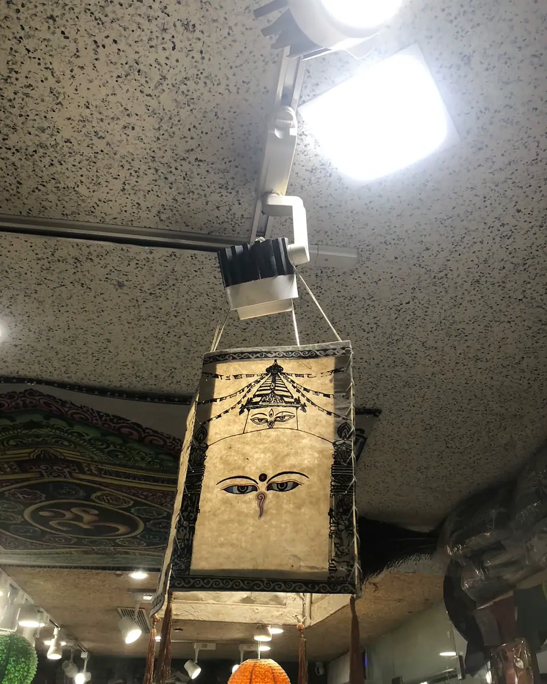 Lokta Buddha Eyes Lantern — view 3