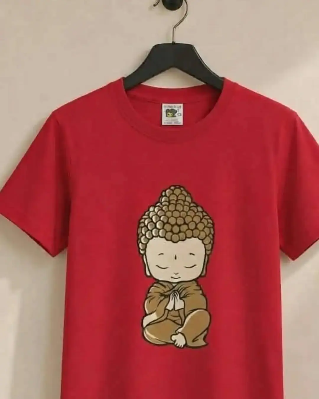 Baby Buddha Tee — Red — view 2