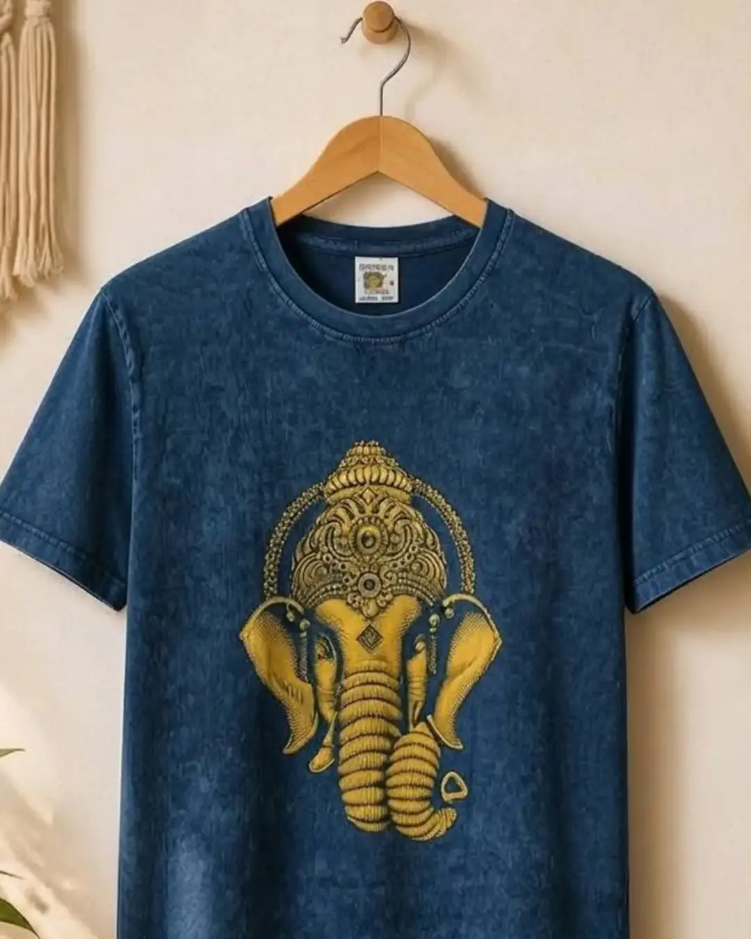 Ganesh Tee — Blue — view 2