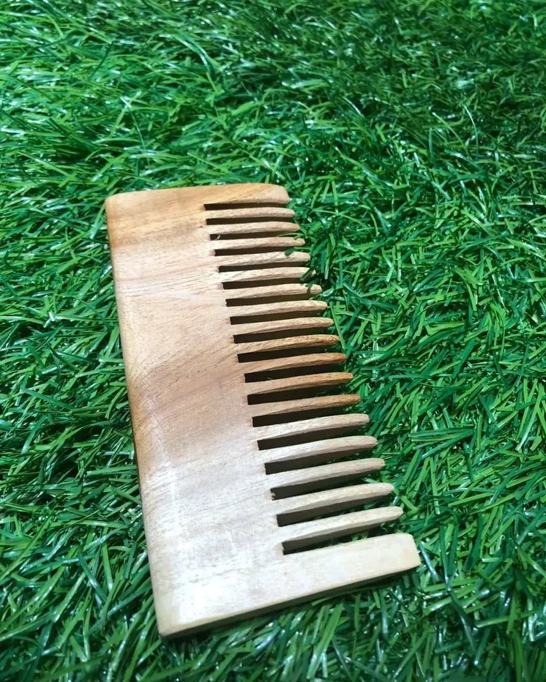 Wooden Wide-Tooth Comb — view 3