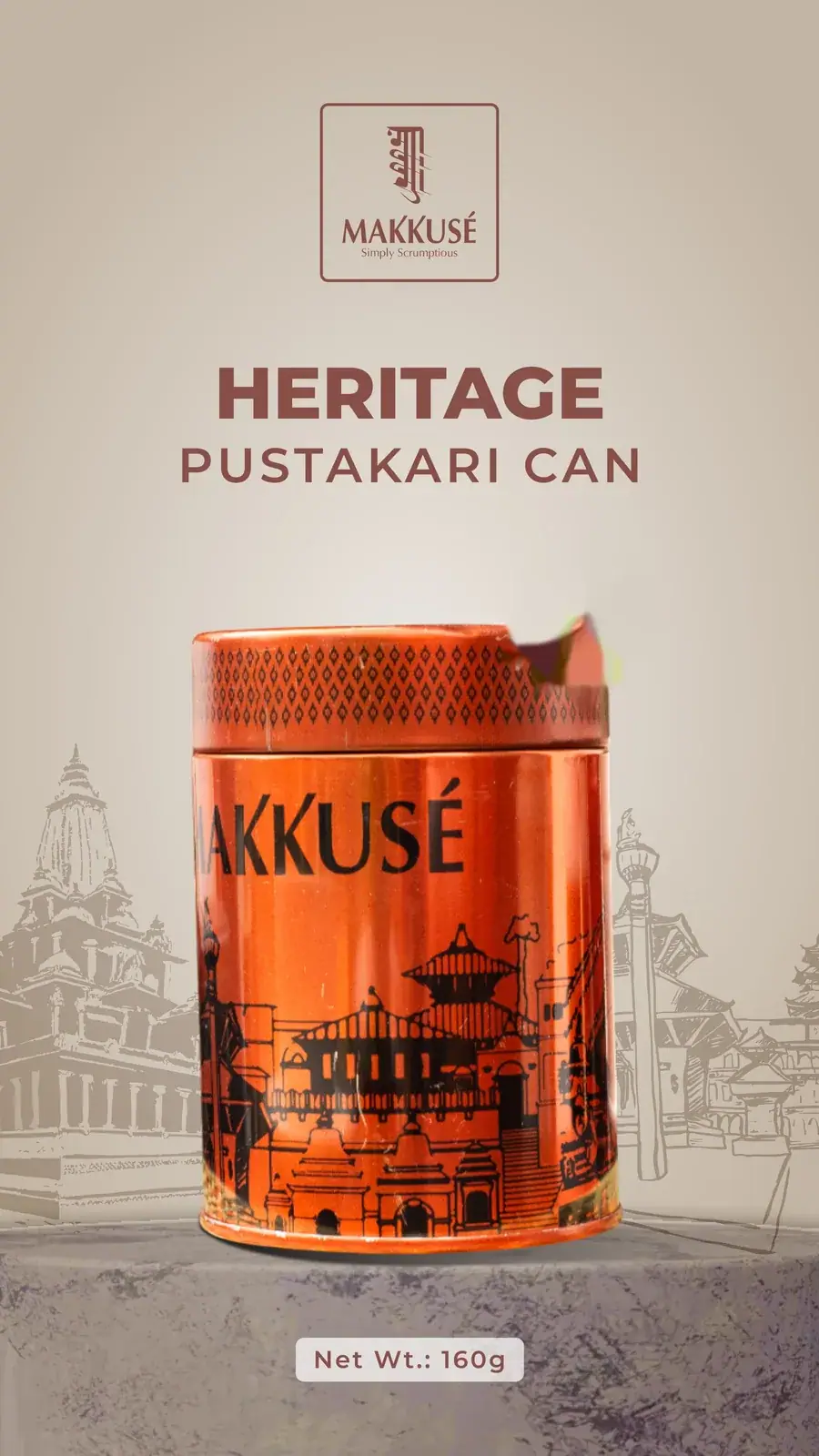 Makkusé Heritage Pustakari Can — view 3