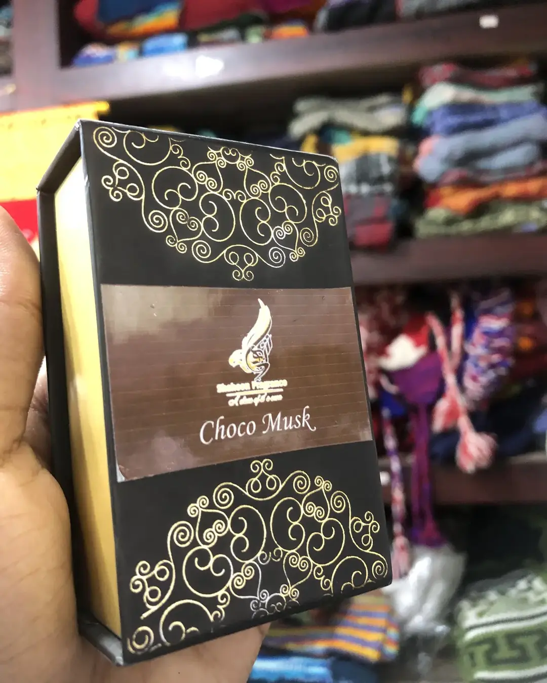 Shaheen Attar Gift Box — Ornate Gold Bottle — view 10