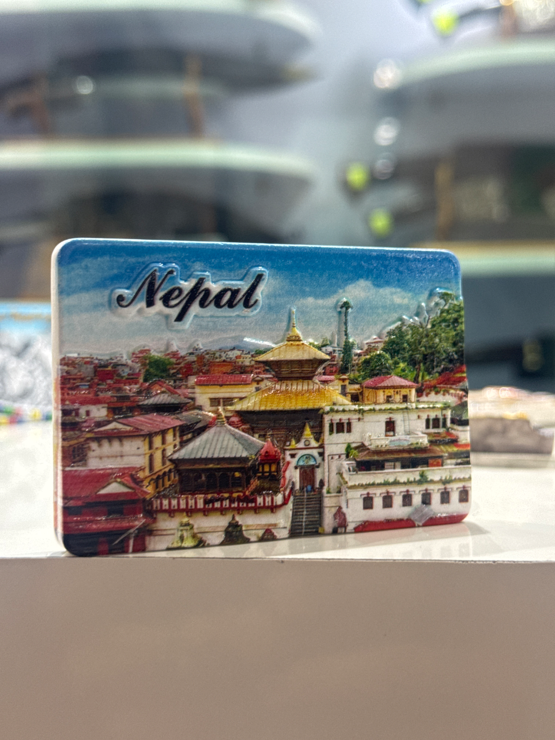 Pasupatinath Nepal Fridge Magnet — view 4