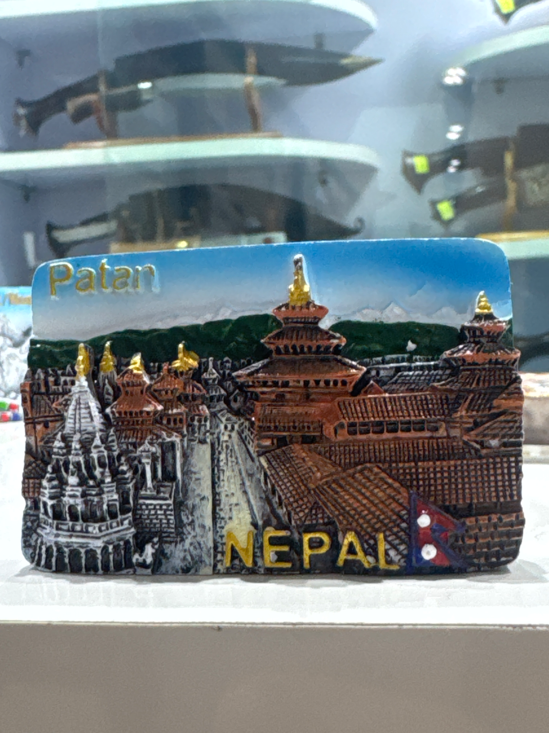 Patan Nepal Fridge Magnet