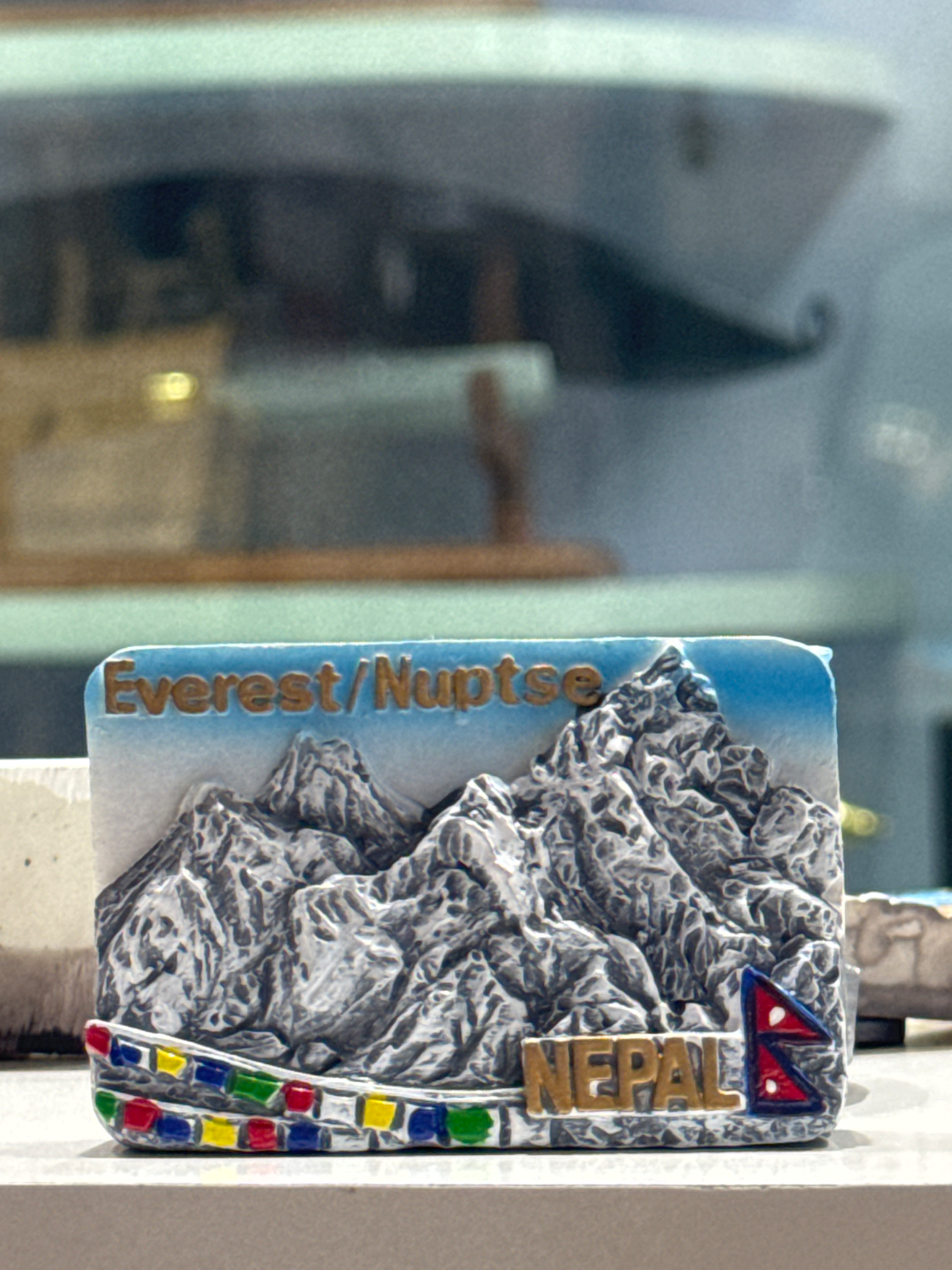 Everest/Neptse Nepal Fridge Magnet