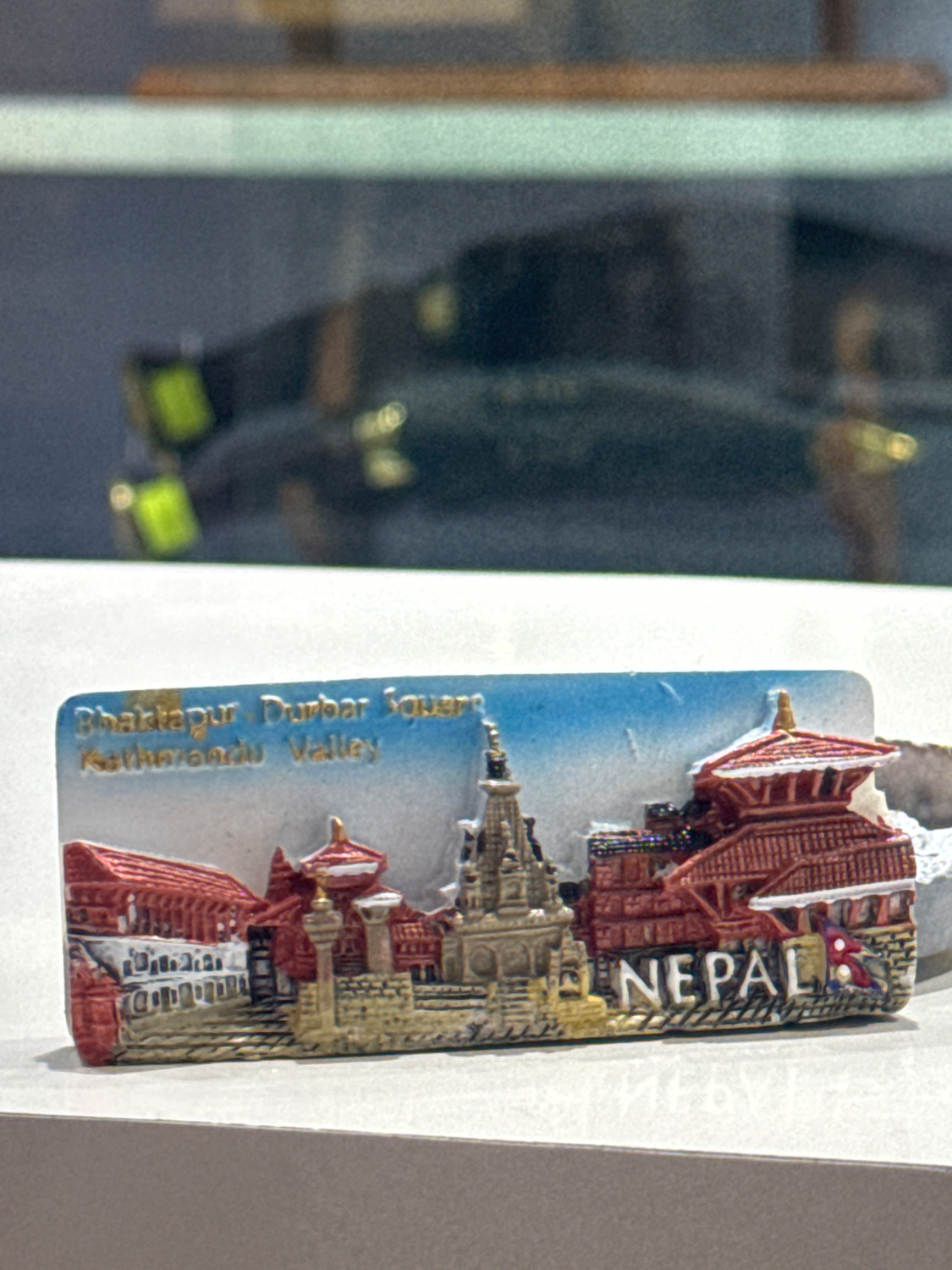 Bhaktapur Durban Square Kathmandu Valley Fridge Magnet — view 3