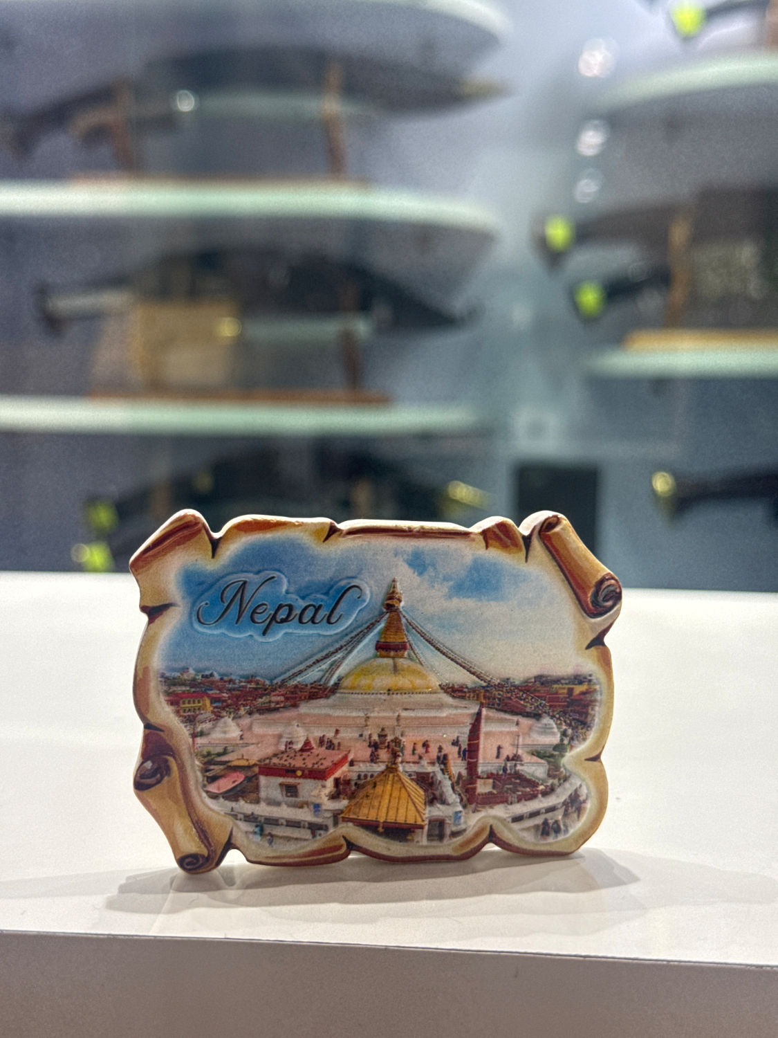 Nepal Swayambhunath Fridge Magnet