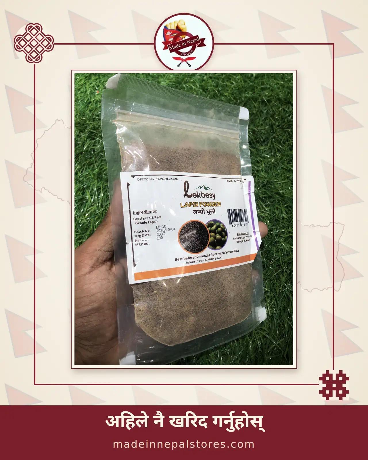 Lekbesy Lapsi Powder — Lapsi Dhulo (200g)
