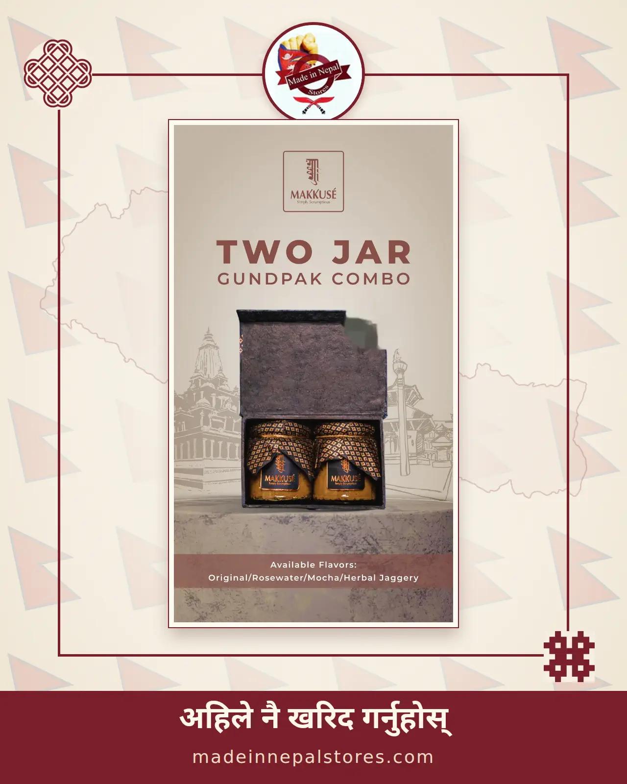 Makkusé Two Jar Gundpak Combo