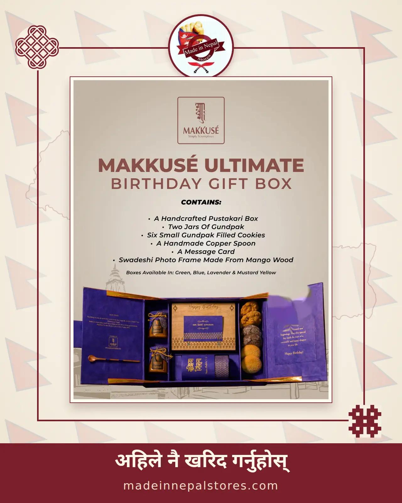 Makkusé Ultimate Birthday Gift Box