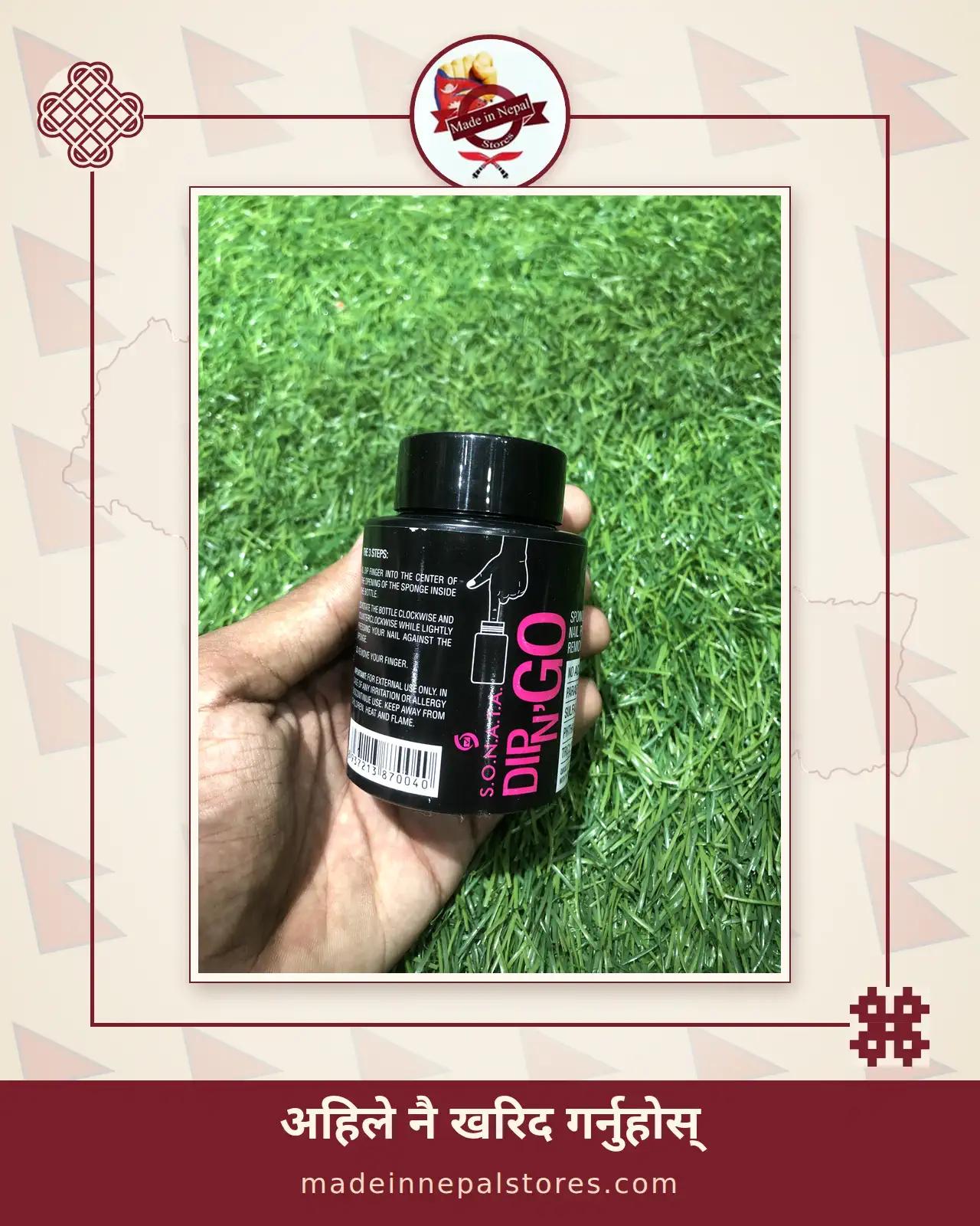 Sonata Dip-n-Go Sponge Nail Polish Remover (100ml)