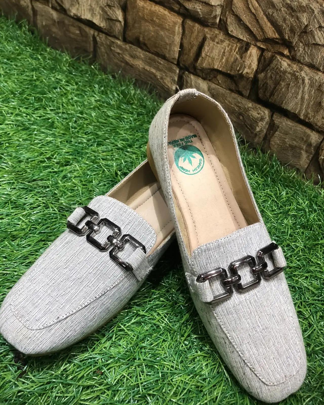 Ganesh Hemp Loafers — Natural — view 3