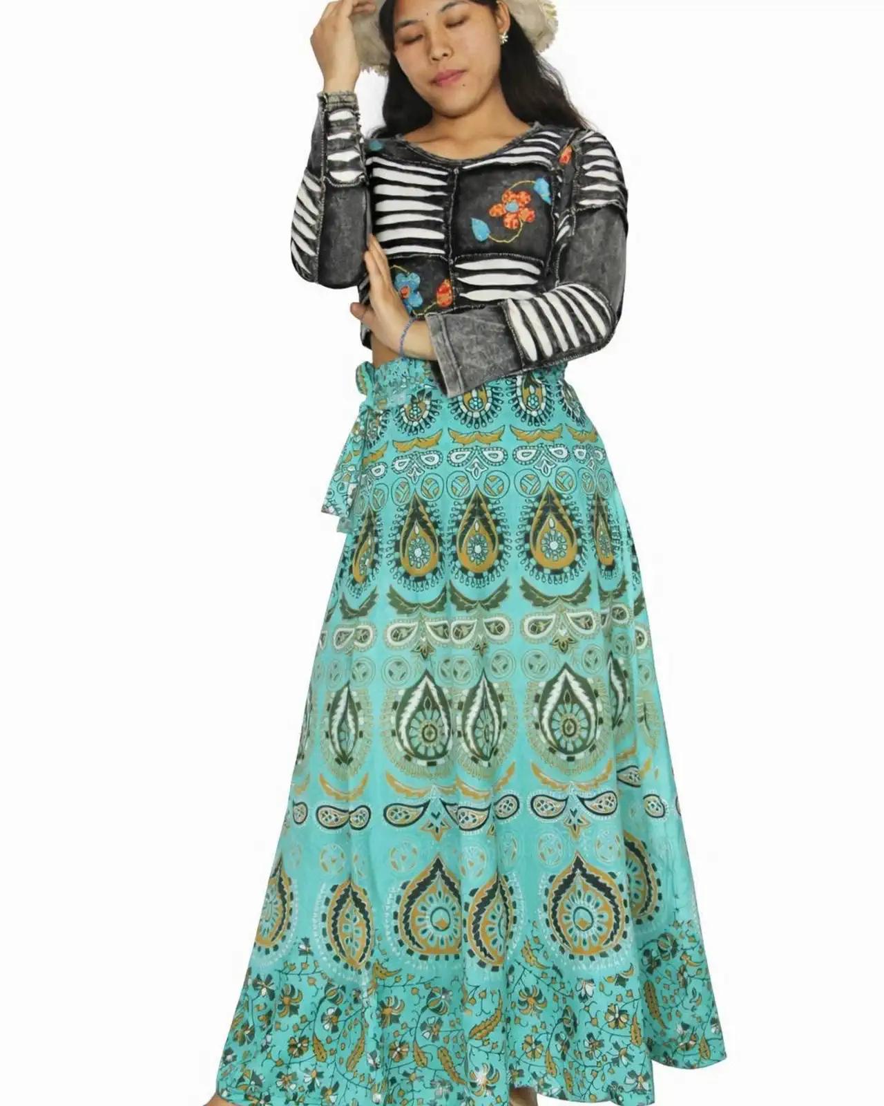 Boho Skirt Set — Turquoise — view 3