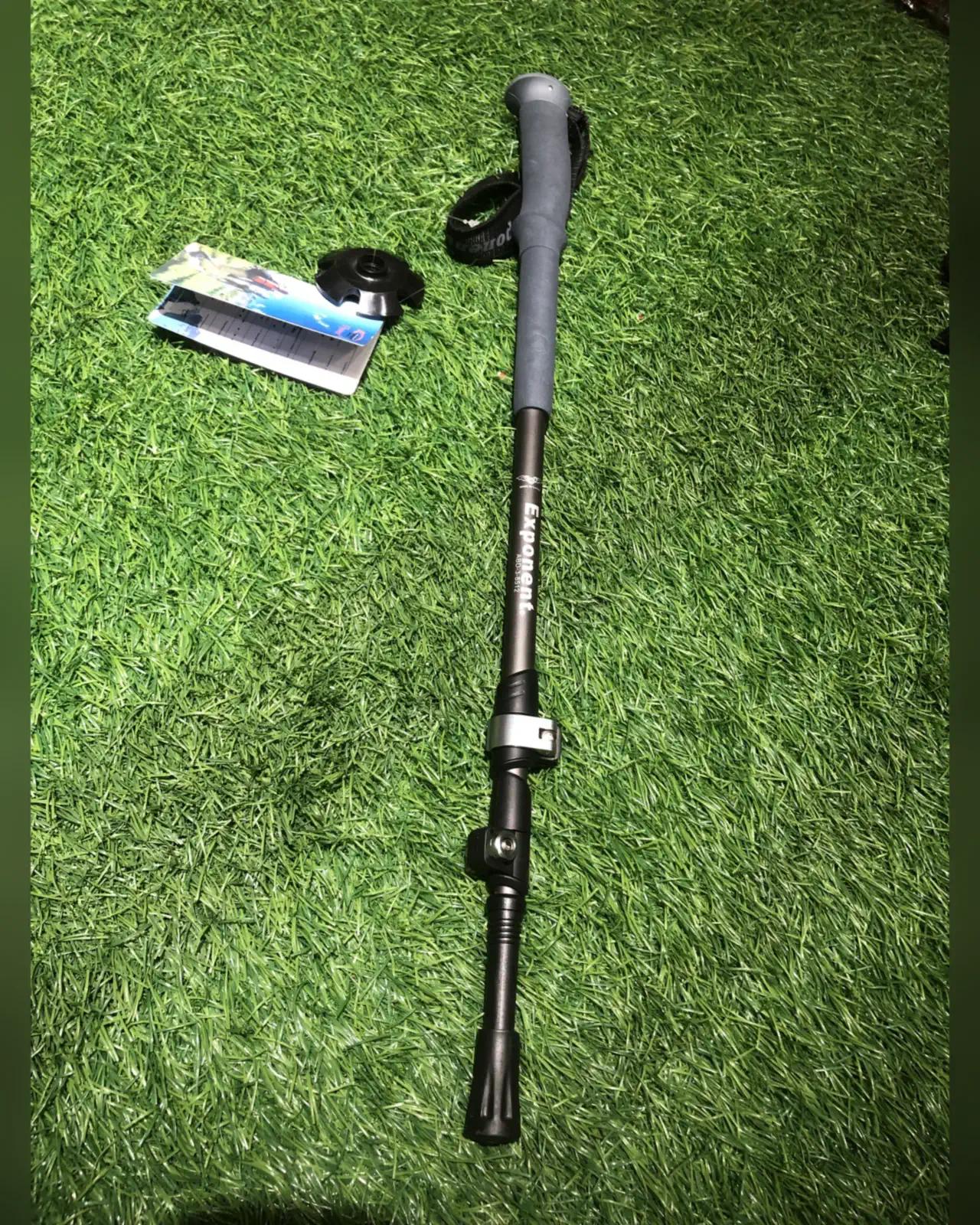 Exponent Flip-Lock Trekking Pole — Grey — view 3