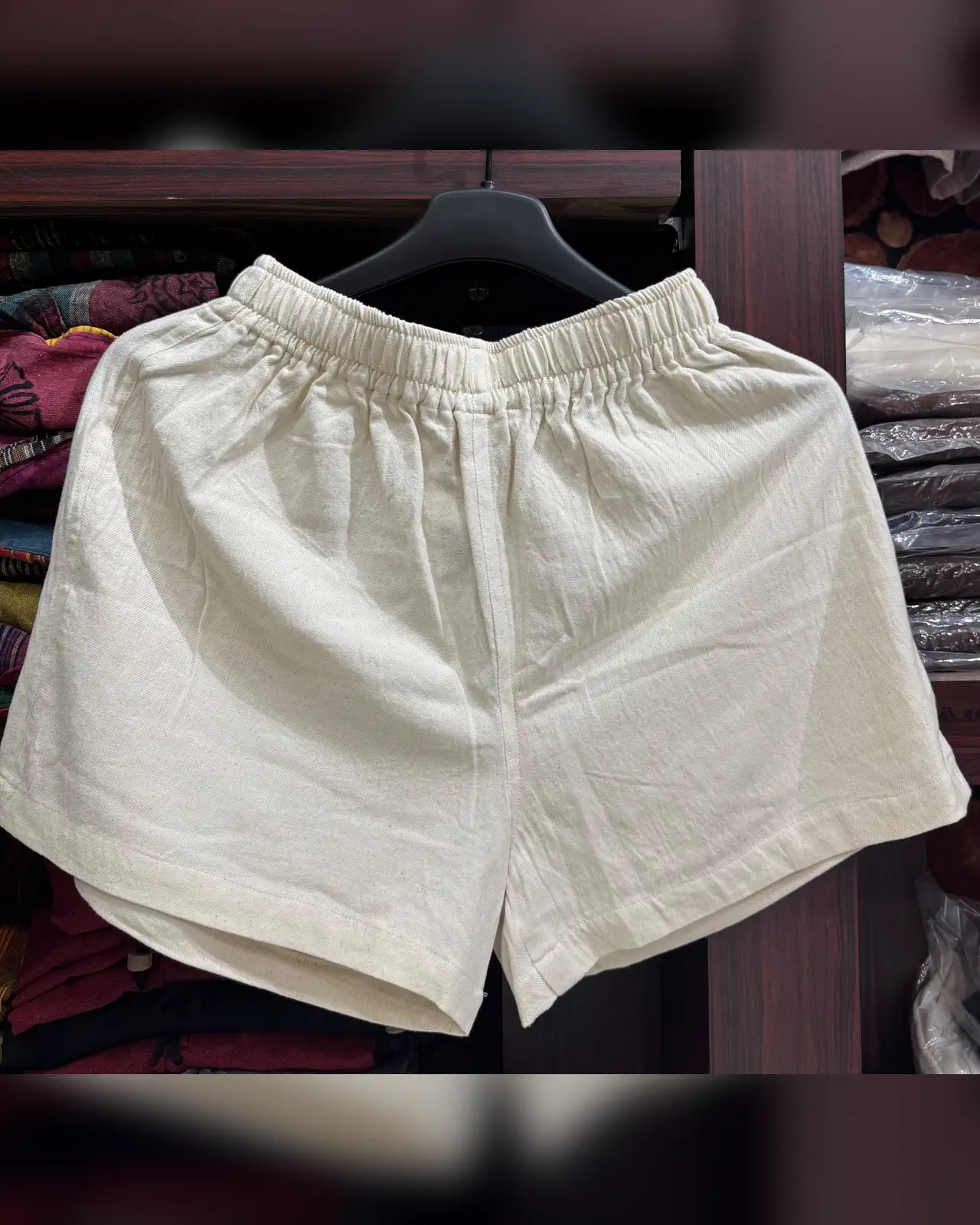 Hemp Boxer Shorts — Natural
