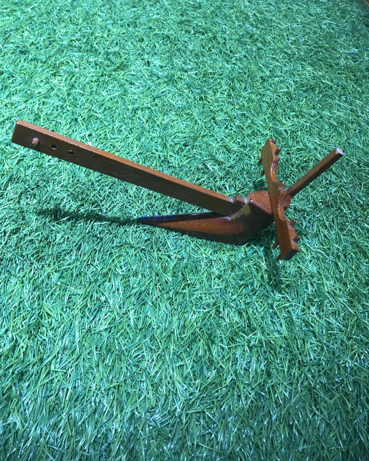 Miniature Wooden Plough — Halo — view 3