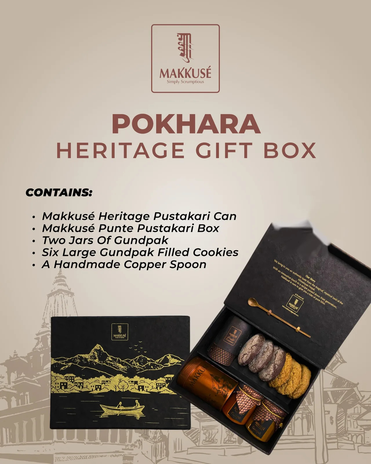 Makkusé Pokhara Heritage Gift Box