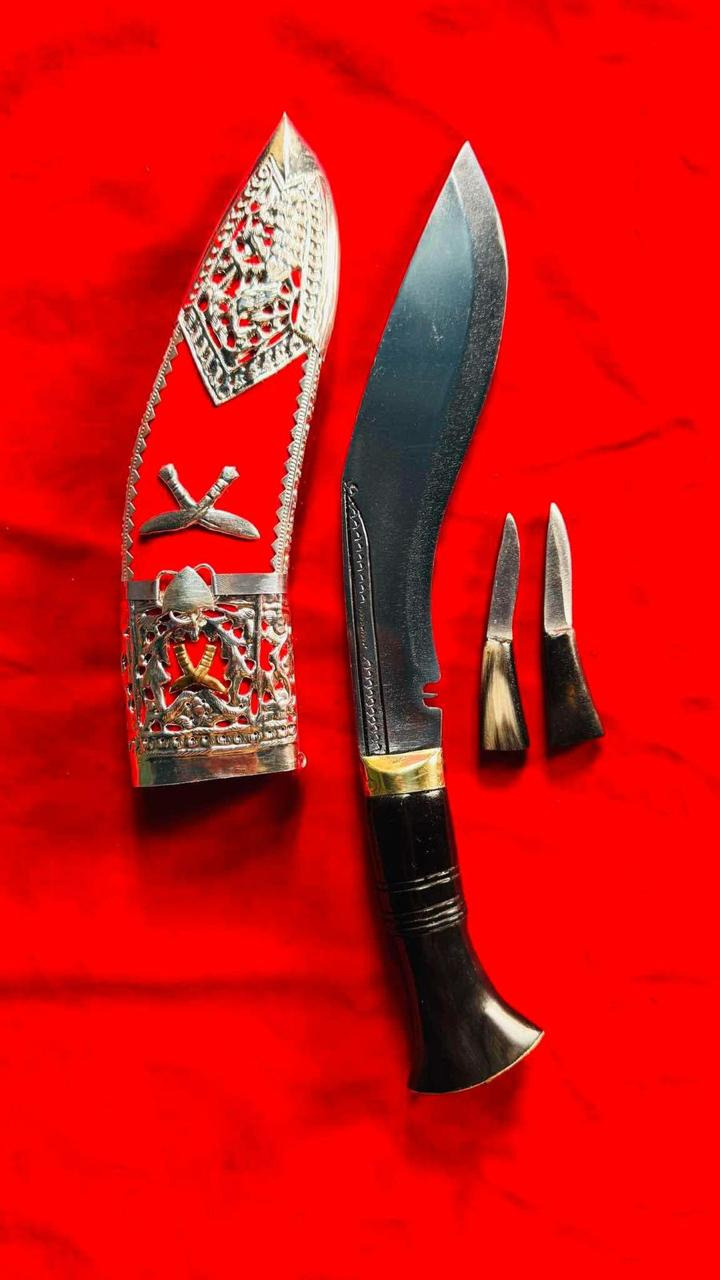 Ceremonial Kothimora Khukuri — Design B