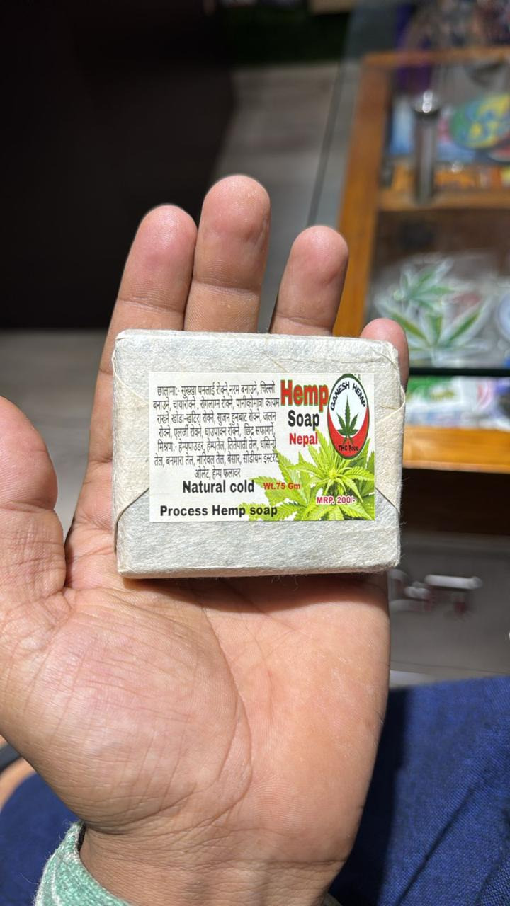 Hemp Soap — Natural Cold-Process (75g)